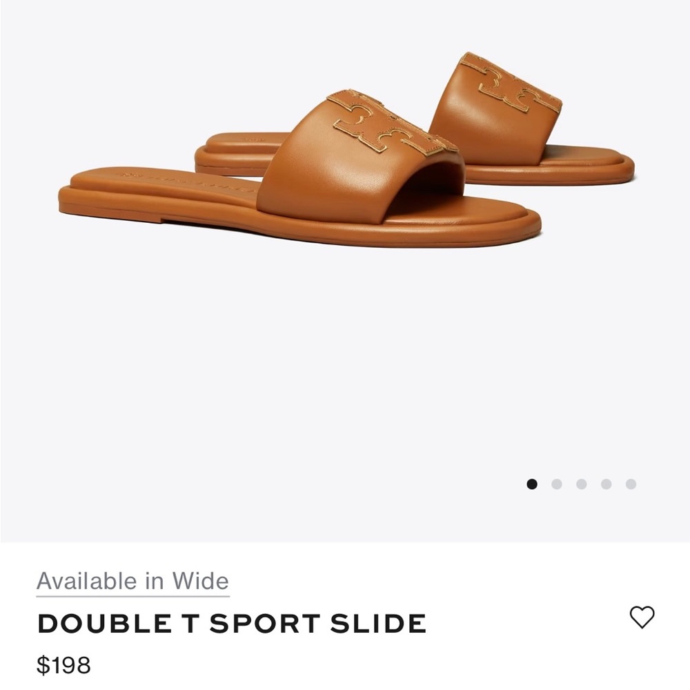 Tory Burch Double T Sport Slide